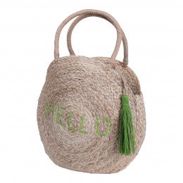 Sac rond Bohème vert